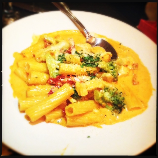 The Rigatoni Beverly Hills would send your average 90210 housewife running to the gym. Photo by Vanessa Wolf