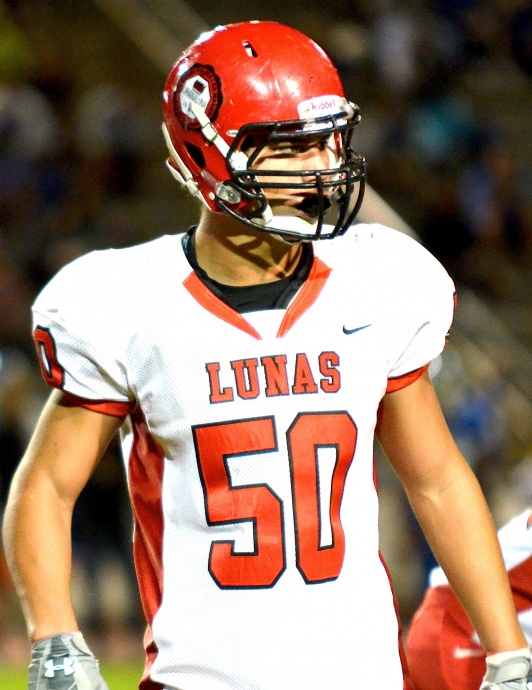 Lahainaluna's top defensive returnee Hercules Mata'afa has already received five Division I scholarship offers. File photo by Rodney S. Yap.
