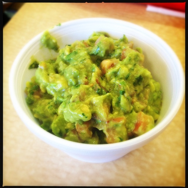 The guacamole needs a little tweaking. Photo by Vanessa Wolf