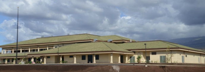 Photo of Kihei Police Station by Tony Earles of the Maui Police Department.