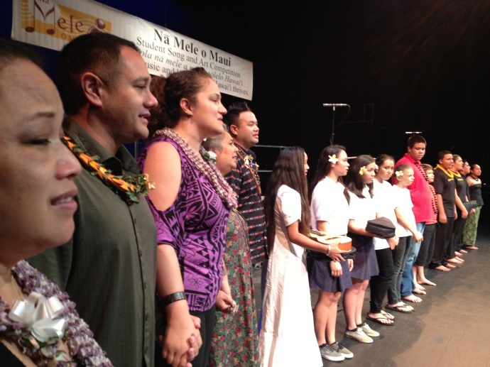 Nā Mele O Maui 2013 Song Competition. Courtesy photo.