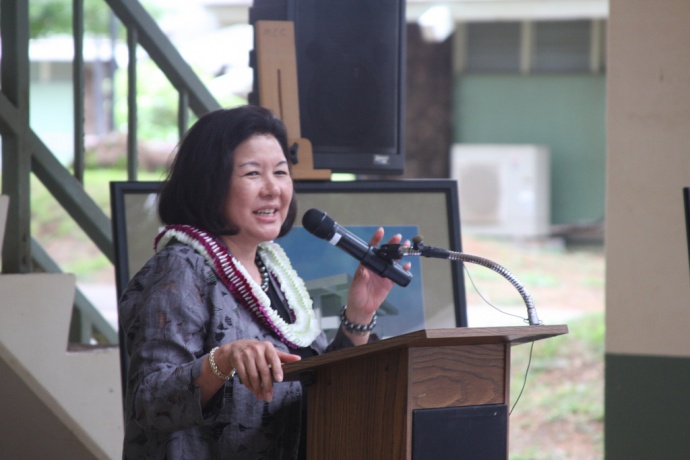 Mrs. Irene Hirano Inouye MPA. Photo courtesy UHMC.