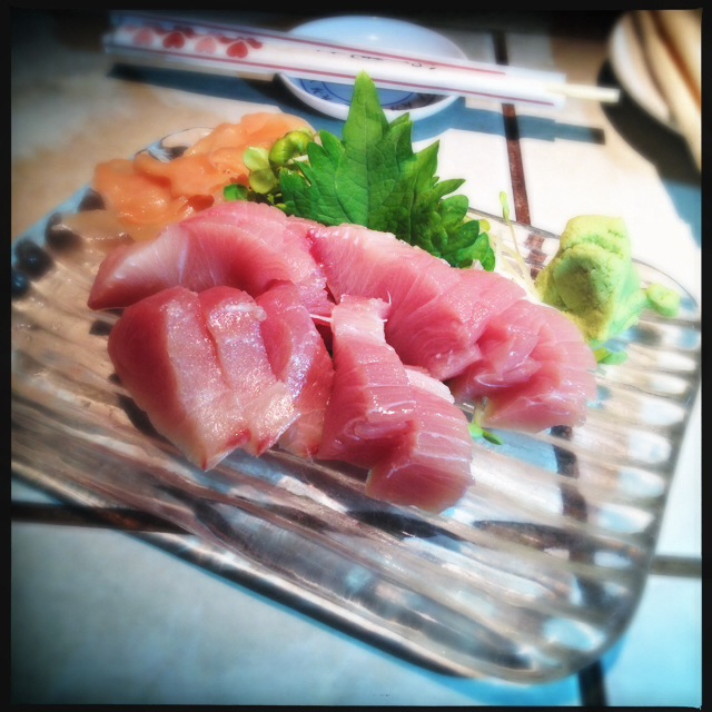 The Hamachi Sashimi. Excuse us while we drool. Photo by Vanessa Wolf.