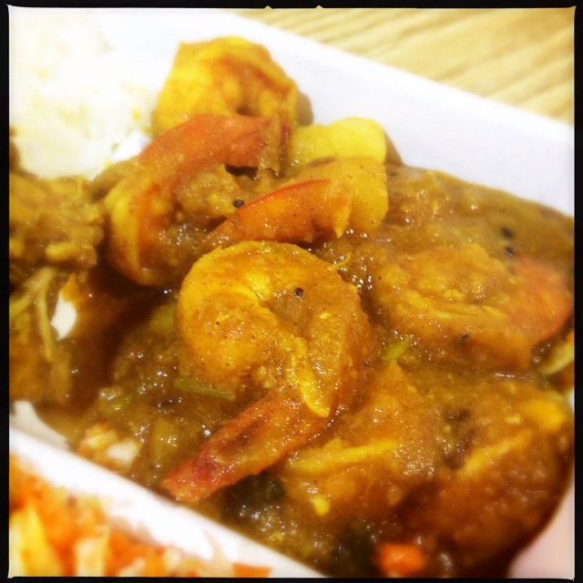 The Shrimp Curry. Photo by Vanessa Wolf