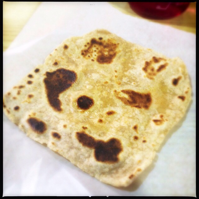 The Chapatti is pretty as Christmas. Photo by Vanessa Wolf