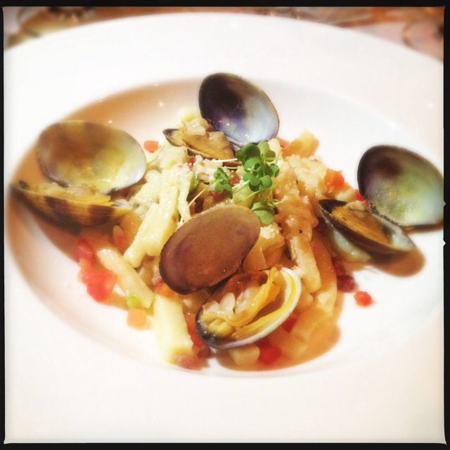 A dish from a previous Makena Beach & Golf Resort wine dinner. Photo by Vanessa Wolf