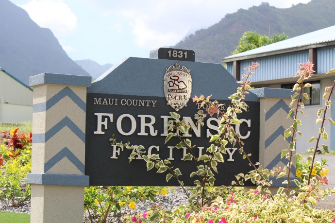 Maui Police Department Forensic Facility in Wailuku. Photo by Wendy Osher.