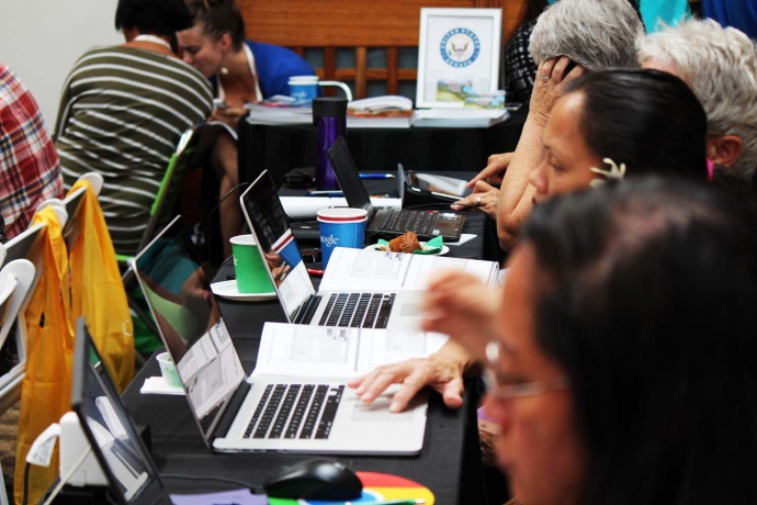 Google workshop on Maui, photo by Wendy Osher.
