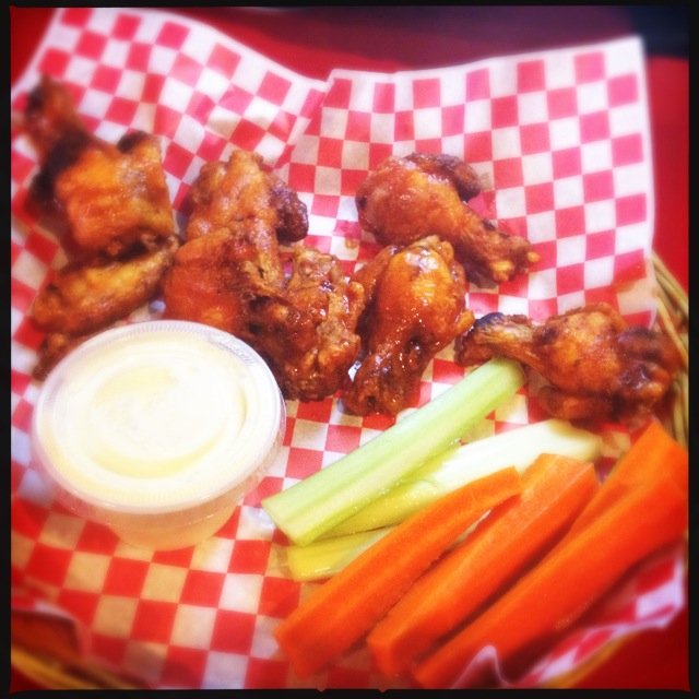 The Buffalo Chicken Wings. Photo by Vanessa Wolf