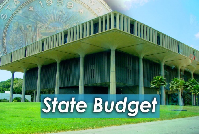 State Budget, Maui Now graphic.