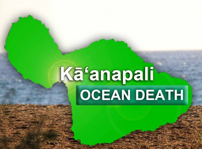 Kāʻanapali, miscellaneous accident. Maui Now graphic.