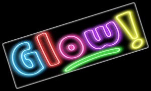 Glow flyer image.