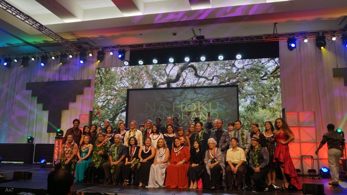 Nā Hōkū Hanohano Awards 2014. Photo courtesy Melissa Chang. 