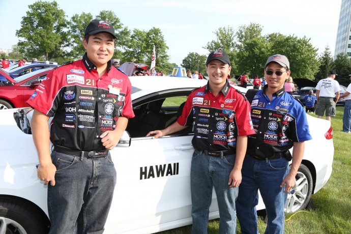 2014 Ford/AAA Student Auto Skills Competition, photo courtesy AAA Hawaiʻi.  