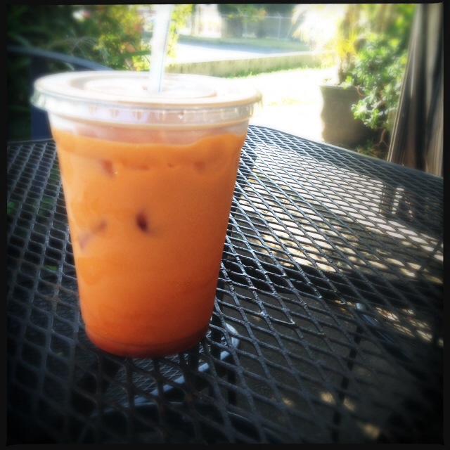 Thai Iced Tea. Worth a stop just for this. Photo by Vanessa Wolf