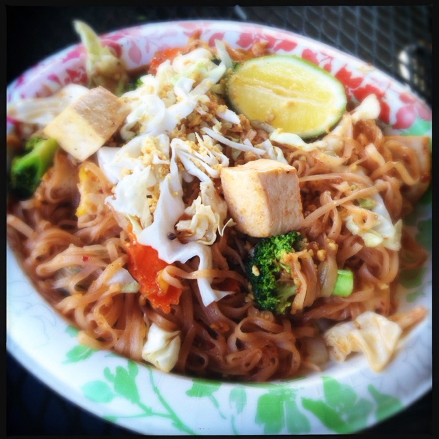 The Pad Thai with Tofu. Photo by Vanessa Wolf