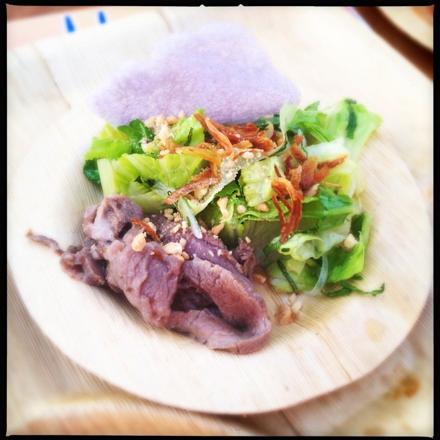 A dish from last year's Ka'anapali Fresh event. Photo by Vanessa Wolf