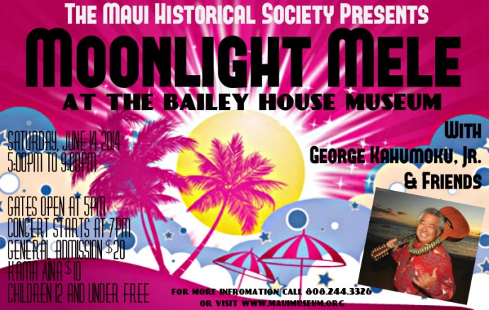 Moonlight Mele event poster.