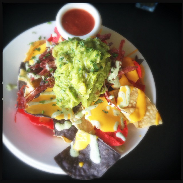 The Nachos are as colorful as a trip to the carnival. Photo by Vanessa Wolf