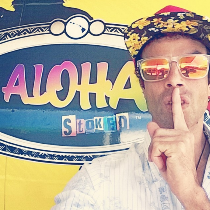 "Aloha Stoked" host Kalani Prince. Courtesy photo.