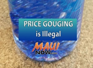 Price Gouging is illegal Maui Now image.