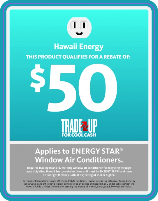 Hawaii Energy Efficiency Rebates