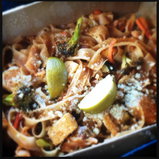 The Pad Thai. Not so much. Photo by Vanessa Wolf