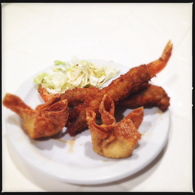 Fried Shrimp and Wontons. Photo by Vanessa Wolf