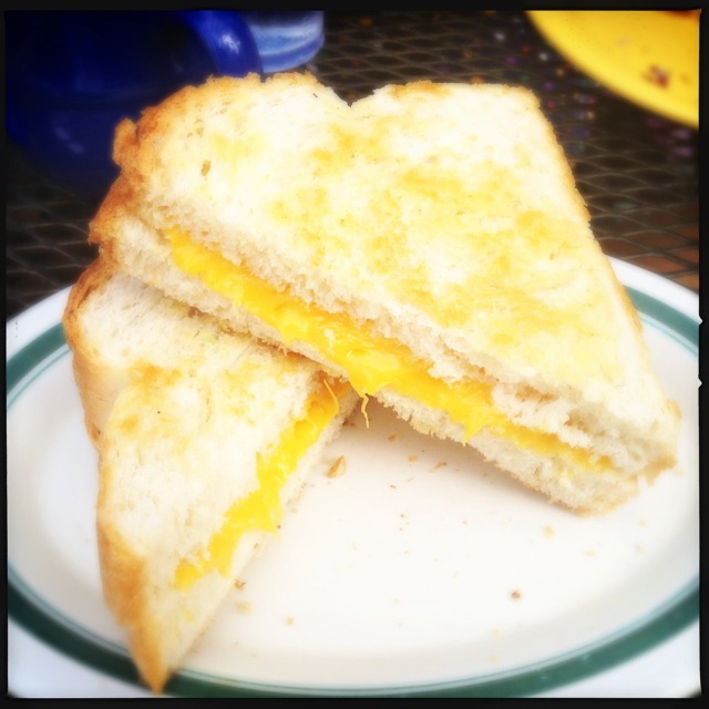 The Grilled Cheese offers simple homey comfort. Photo by Vanessa Wolf