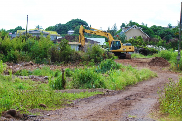 Mokuhau affordable housing breaks ground. Photo by Wendy Osher.