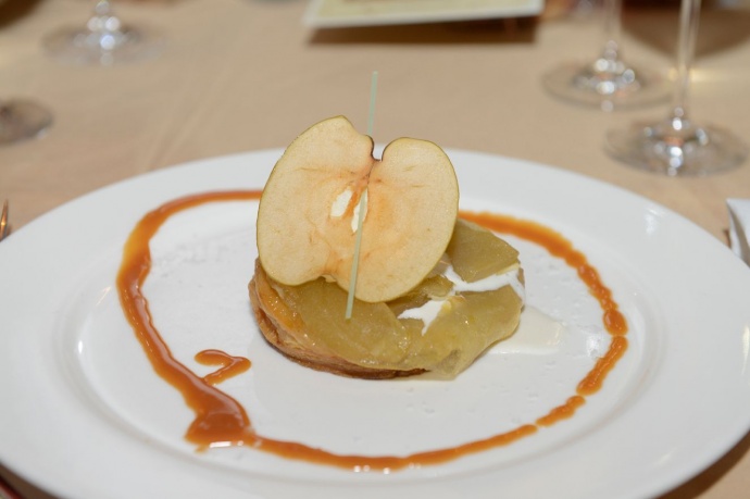 Cheech's Apple Tartin from the 2013 Noble Chef event. Photo by  Jose Morales