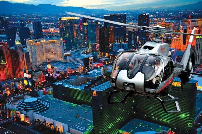 Maverick Helicopters over Las Vegas. Courtesy photo.
