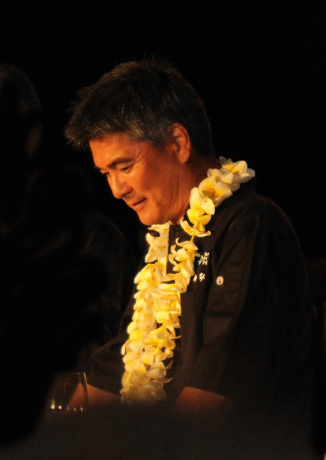Chef Roy Yamaguchi in Kāʻanapali. Photo by Wendy Osher.