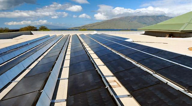 Solar array. File photo Wendy Osher / Maui Now.