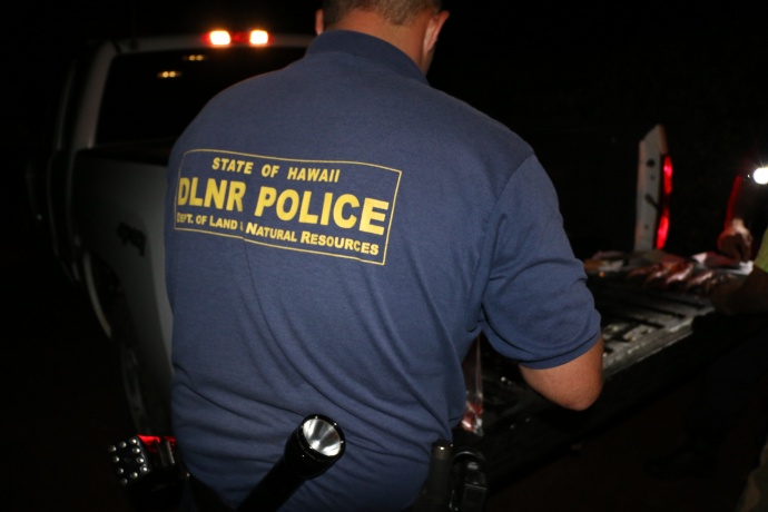 DLNR Enforcement. File photo courtesy DLNR Enforcement.
