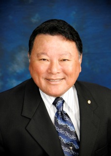 Mayor Alan Arakawa (pictured here), Teryl Vincel, Sharon Zalsos, Councilmember Don Guzman and Rick Volner will dance with a partner of their choice at MEO's "Dancing with Our Stars" fundraiser.