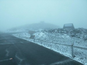 Haleakala Snow March 4 2015
