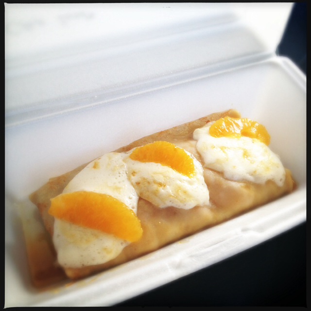 The Crepes Suzette. Photo by Vanessa Wolf