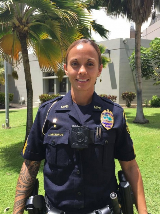 Maui Police body-worn cameras being utilized as part of the one-month pilot program.  Photo courtesy Maui Police.