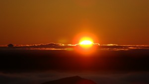 Sunrise at Haleakalā. Photo by Wendy Osher.
