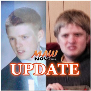 Gerald Matthew Pritchard UPDATE. Missing person images courtesy Maui Police Department.