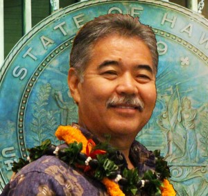 Gov. David Ige, image and graphics by Wendy Osher.