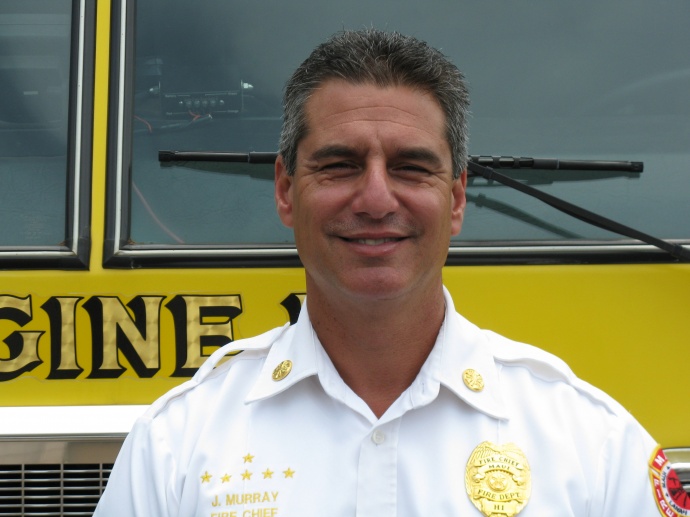 Fire Chief, Jeffrey Murray.