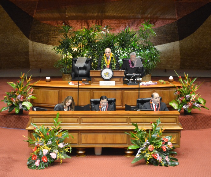 House of Representatives, Hawaiʻi. Closing Day. Courtesy photo.