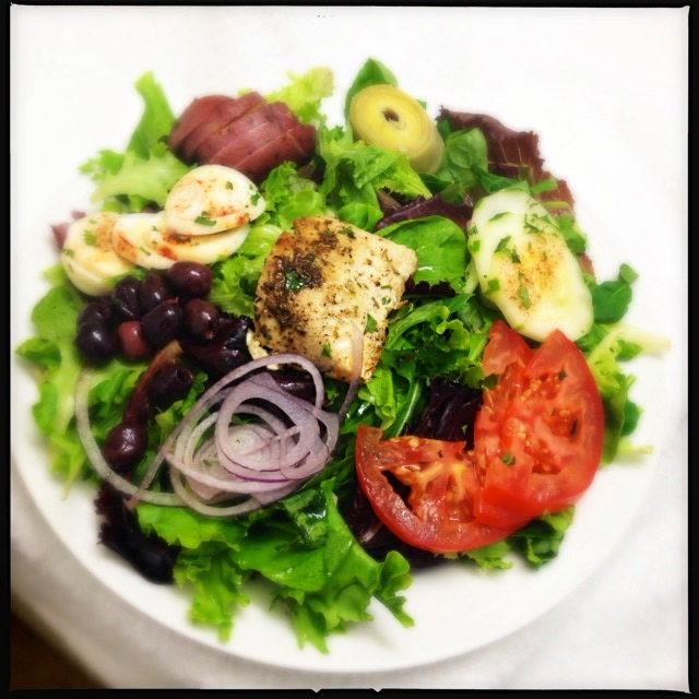 The Nicoise Salad. Photo by Vanessa Wolf