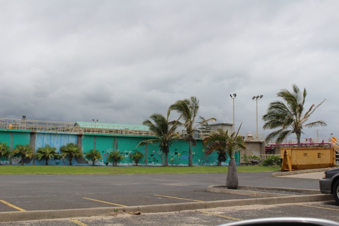 Wailuku-Kahului Wastewater Reclamation Facility in Kanahā, Maui. Photo May 2015 by Wendy Osher.