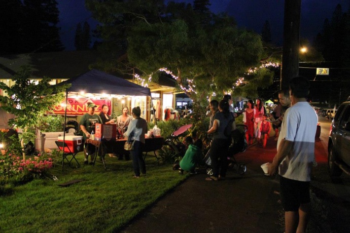 5th Friday Town Party on Lānaʻi. Photo: County of Maui.