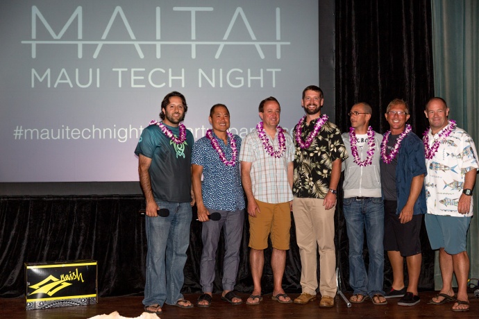 Maui Tech Night - Winner of Pitch Competition with Judges