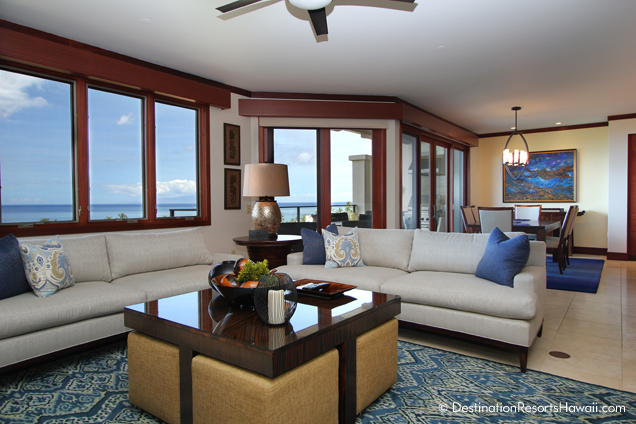 One of the newly re-designed penthouses at Wailea Beach Villas. Courtesy photo Destination Resorts.