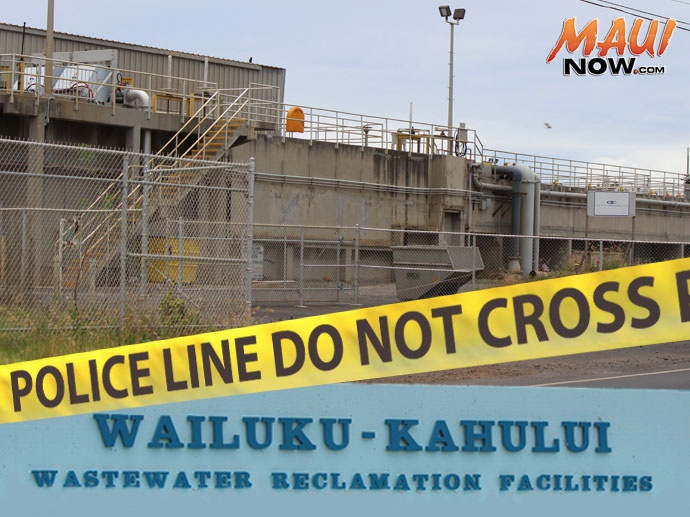     Wailuku-Kahului Wastewater Reclamation Facility in Kanahā, Maui. Photo May 2015 by Wendy Osher.